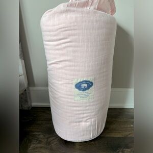 John Robshaw Vivada Blush Hand Stitched Queen Coverlet